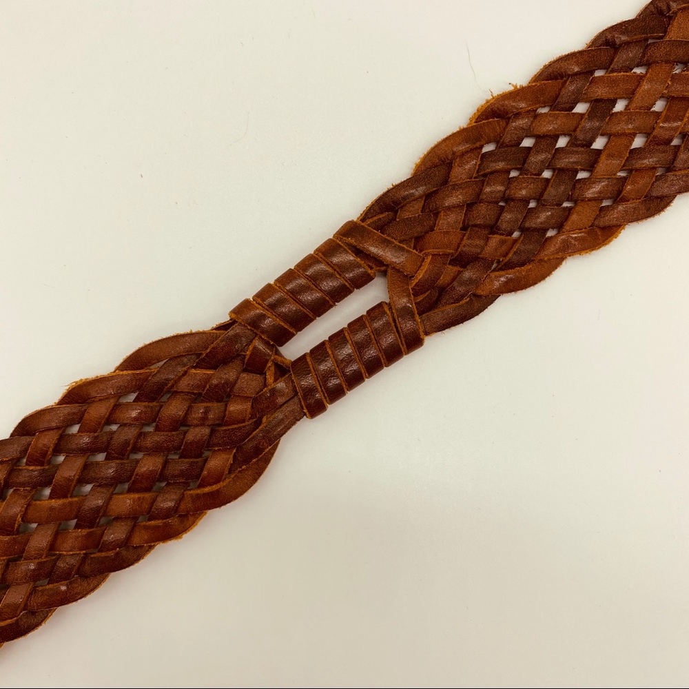 Gap Braided Leather Belt - Picture 3 of 4